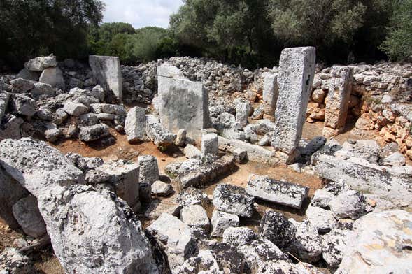 Visita guiada por el yacimiento de Son Catlar