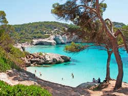 Panorámica de Cala Mitjana
