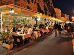 Famoso restaurante del puerto de Ciudadela