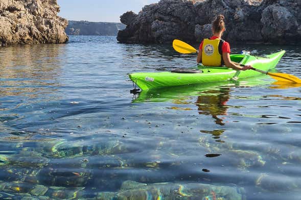 Tour en kayak por el Parque Natural de Mongofre