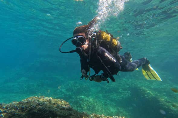 Curso de buceo PADI Open Water en Son Xoriguer